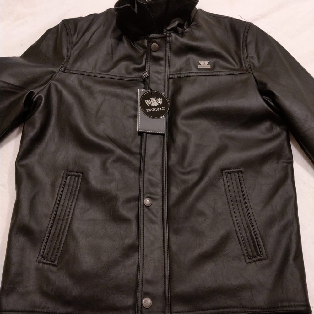 Emporio & Co leather jacket